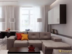 Дизайн квартиры, двухкомнатная Дизайн квартиры, двухкомнатная